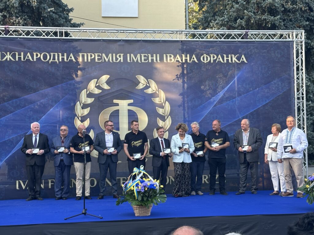 DrogMedia Міжнародну премію імені Івана Франка — 2026 отримали Йоанна Ґетка та Віктор Мойсієнко